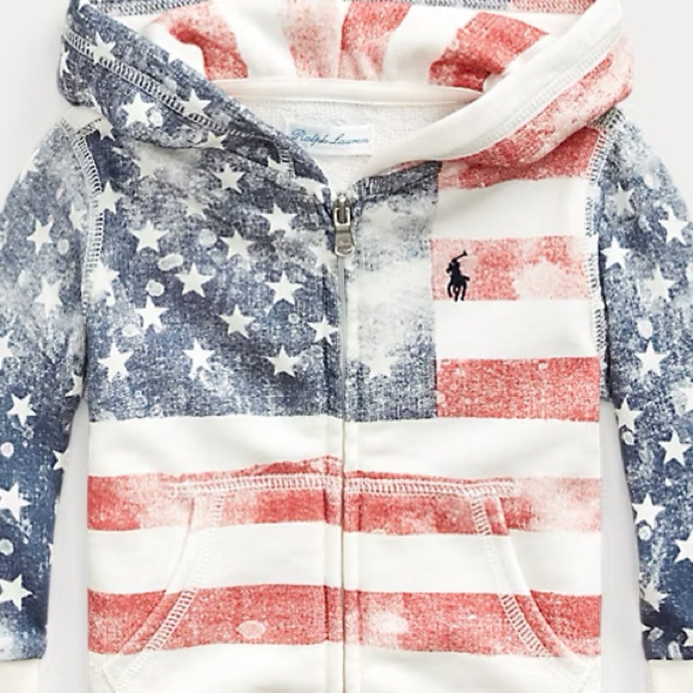 POLO RALPH LAUREN USA ZIP UP